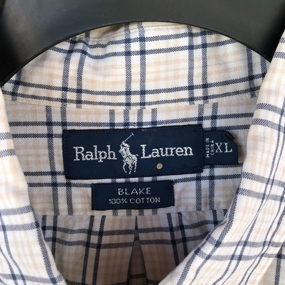 Ralph Lauren plaid shirt like new - Picture 3 of 4